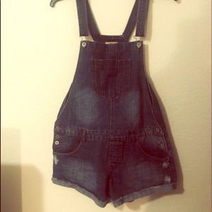 Blue Jean Short Overall
